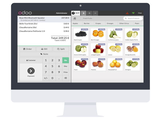 ODOO: Точка продаж (POS) как инструмент управления торговлей